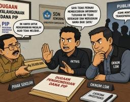 Bara Polemik PIP SDN Kamoneng Belum Padam, Aktivis Diseret Isu, Minta Tuduhan Dibuktikan