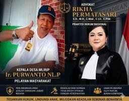 Kasus Pencabulan Anak di Mojokerto Barbau Damai, Ini Pandangan Hukum Kades Ir. Purwanto NP.L VS Advokat Rikha Permatasar