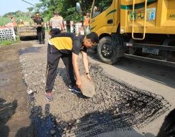 Polres Magetan Revitalisasi Jembatan Mangge untuk Masyarakat