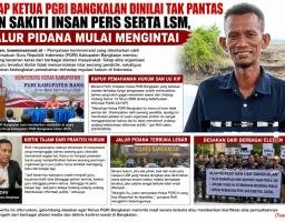 Sikap Ketua PGRI Bangkalan Dinilai Tak Pantas dan Sakiti Insan Pers Serta LSM, Jalur Pidana Mulai Mengintai