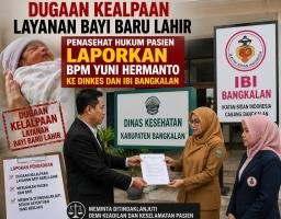 Diduga Lalai hingga Bayi Luka Berat, Bidan di Burneh Bangkalan Resmi Dilaporkan ke Dinkes