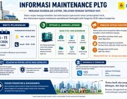 Pemeliharaan PLTG Nias  PLN Imbau Masyarakat Gunakan Listrik Bijak 8-11 Mei 2026