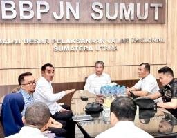 Wakil Bupati Nias Selatan Dorong Sinergi dengan BBPJN Sumatera Utara untuk Percepat Pembangunan Infrastruktur