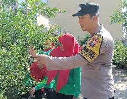 Bhabinkamtibmas Jambangan Dampingi Penilaian P2B, Warga Diajak Maksimalkan Lahan Perkotaan
