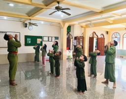 Pesilat ASAD Cilik Rungkut Kidul Gelar Latihan Bersama 