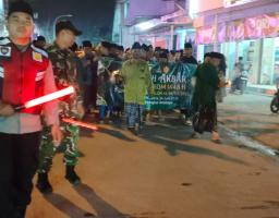 Kapolsek Arosbaya Kawal Burdah Keliling Sambut 10 Muharram 1448 H