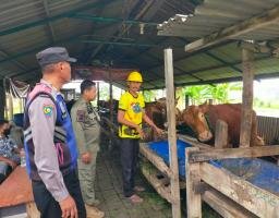 Bhabinkamtibmas Polsek Pakal Dukung Ketahanan Pangan dengan Sambangi Peternak Sapi di Kelurahan Pakal