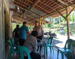 Patroli Dialogis, Kapolsek Lolofitu Moi Sapa Warga dan Jaga Kamtibmas