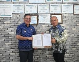 Bupati Nias Selatan dan PLN Nias Teken Addendum PBJT PJU