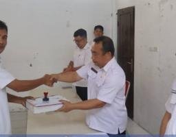 Asisten III Setda Nias Barat pimpin sertijab tiga JPT Pratama