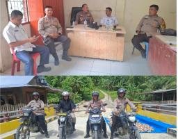 Ps Kapolsek Lolofitu Moi Sambangi Kantor Camat Ma'u, Perkuat Sinergitas Kamtibmas