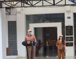 Sekda Nias Barat Minta Pimpinan OPD Evaluasi Kehadiran Pegawai Saat Upacara Bendera