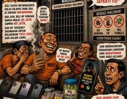 AMI Desak Investigasi Dugaan Jual Beli Ponsel Ilegal di Lapas Kelas II Madiun, Minta Aparat Usut Tuntas