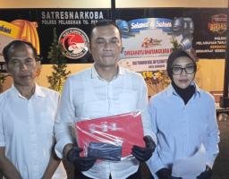 Satresnarkoba Polres Pelabuhan Tanjung Perak Tangkap Kurir Sabu Baru Dua Pekan Beraksi di Kenjeran