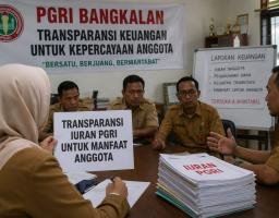 Keluhan Transparansi Iuran PGRI Bangkalan Mencuat, Guru Pertanyakan Asas Manfaat