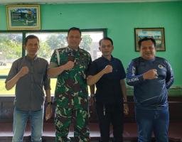 Media Online dan Dansubdenpom V/3-2 Jember Pererat Silaturahmi, Perkuat Sinergitas untuk Membangun Informasi yang Positi