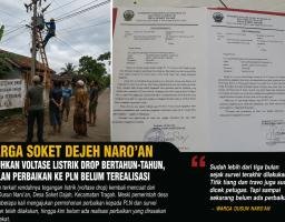 Warga Soket Dejeh Naro’an Keluhkan Voltase Listrik Drop Bertahun-tahun, Usulan Perbaikan ke PLN Belum Terealisasi