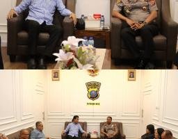 Anggota DPRD Sumut Asal pemilihan Dapil VIII Kep.Nias Keluarga Almarhum Jance Zebua  Audensi Kepada Polres Nias