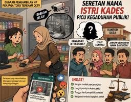 Dugaan Pengambilan HP Penjaga Toko Terekam CCTV, Seretan Nama Istri Kades di Bangkalan Picu Kegaduhan Publik
