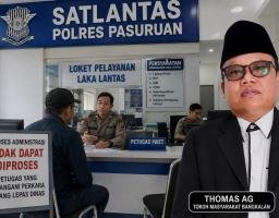 Pelayanan Satlantas Polres Pasuruan Bobrok, Tokoh Masyarakat Bangkalan Kecewa Berat