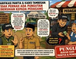 Bukan Panitia, Bukan Pemdes: Pungutan Pedagang Rp30 Ribu di Kemah Temu Galang Diminta Diusut
