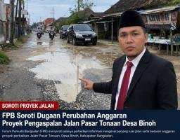 Beda Data Panjang Jalan dan Anggaran di Desa Binoh, FPB Desak Dinas PUPR Bangkalan Transparan