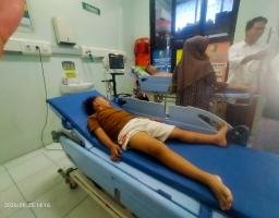 Anak Kecil Jadi Korban Tabrak Lari di Konang, Pengendara NMax Berbaju Putih Kabur