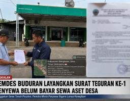 Pemdes Buduran Layangkan Teguran Pembayaran Sewa Tanah Pecaton kepada Basmalah