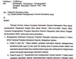 Doktor Dinias Barat Menggema Kepastian Isu Pj Sekda Belum Menjawab, DPRD Diam, Hak Konstitusional Terancam