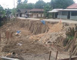Proyek Benteng Jalan Provinsi Ruas Miga - Lolowua Senilai Rp 4,1 Miliar Mangkrak, Kontraktor Diduga Abaikan Target