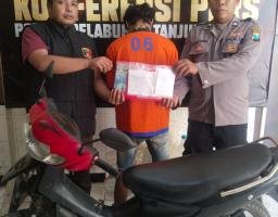 Polsek Kenjeran Amankan Pelaku Pembobolan Gudang Plastik Tambak Wedi Surabaya. 