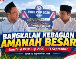 Bangkalan Kebagian Amanah Besar, Semifinal PKDI Cup 2026 Digelar 11 September