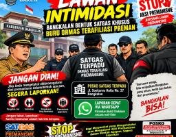 Lawan Intimidasi, Bangkalan Bentuk Satgas Khusus Buru Ormas Terafiliasi Preman