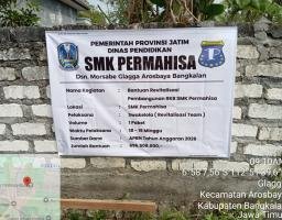 Proyek RKB SMK Permahisa Rp696 Juta Miliki Aroma Siluman, Pemdes Glagga Mengaku Buta