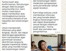 Sikap Kepsek Lempar Bola Panas ke Inspektorat, Misteri Dana BOSP Rp2,3 Miliar SMKN 1 Tuhemberua Kian Memanas