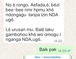 KEPSEK SD LASARA BAGAWU DIDUGA TAK BERETIKA SAAT BALAS KONFIRMASI MEDIA, DIDUGA LANGGAR ATURAN ASN