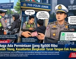 Diduga Ada Permintaan Uang Rp500 Ribu Setelah Tilang, Kasatlantas Bangkalan Turun Tangan Cek Anggota