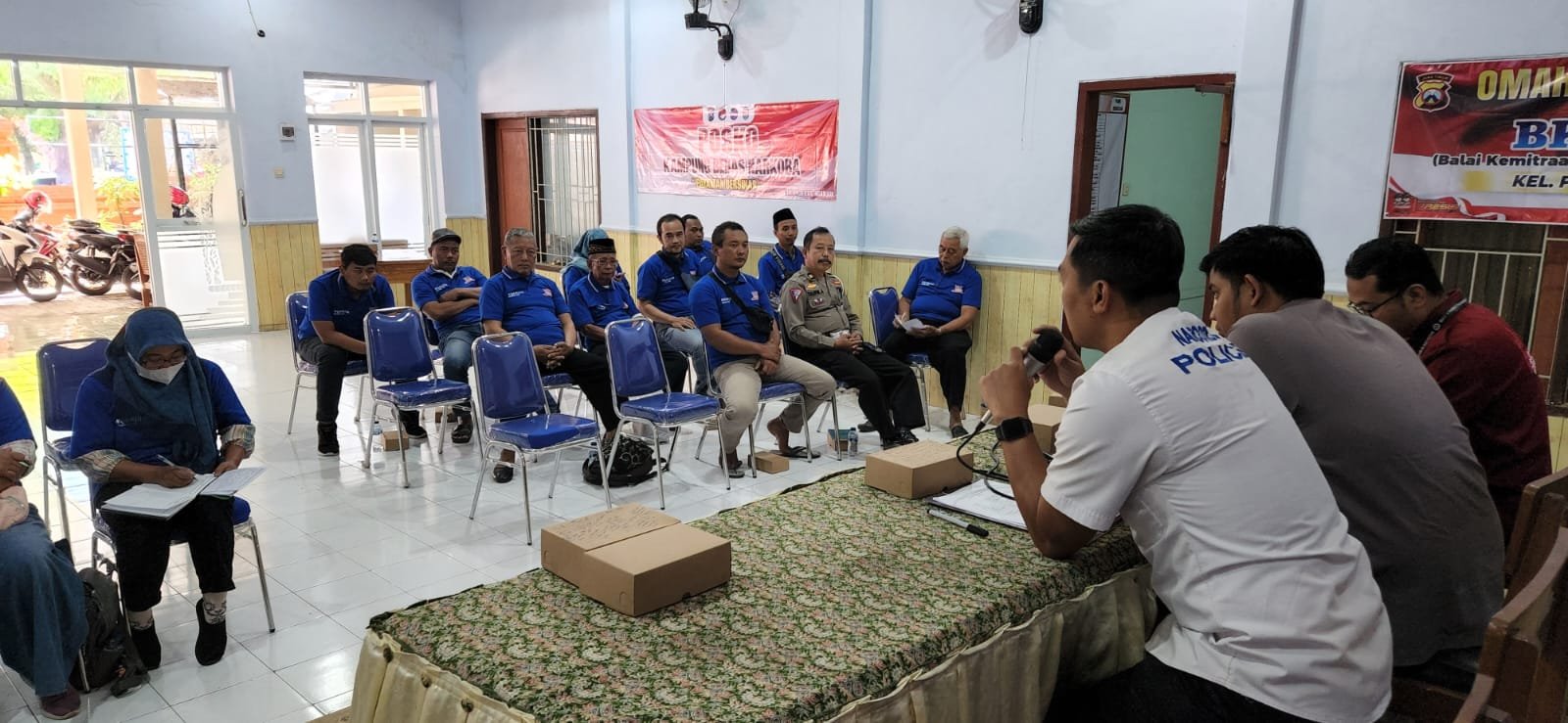 Polres Nganjuk Gandeng BNNK dan Pemkab Wujudkan Kampung Bebas dari Narkoba