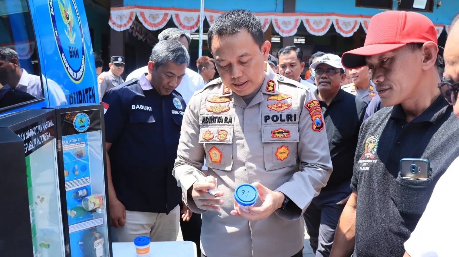 Perangi Peredaran Narkoba, Polres Gresik Bentuk Kampung tangguh Bersih Narkoba