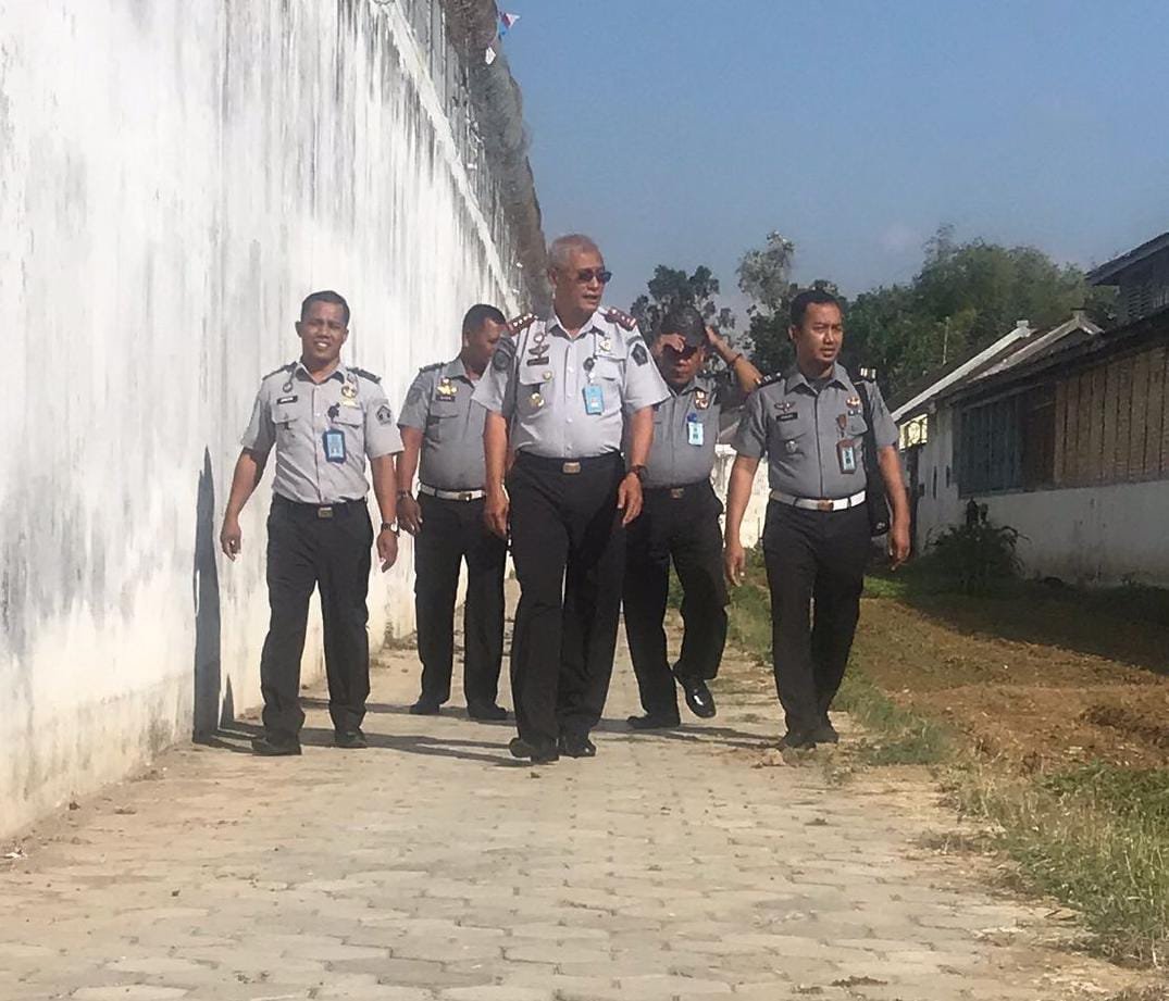 Cegah Gangguan Keamanan, Lapas Pamekasan Laksanakan Kontrol Branghang