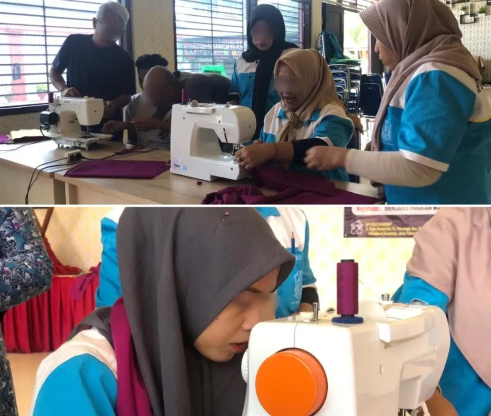 Program Pelatihan Menjahit Jadi Harapan Baru Warga Binaan Rutan Sumenep di Masa Depan