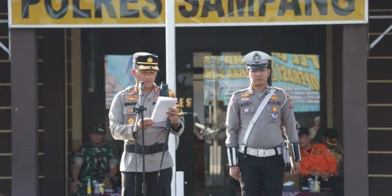 Minimalisir Kecelakaan Jelang Pemilu 2024, Polres Sampang Gelar Operasi Zebra Semeru 2023