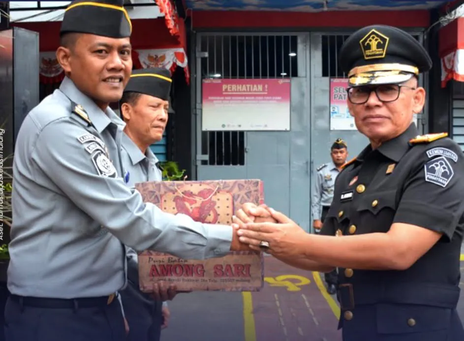 Pisah Sambut Pejabat Struktural Di Lapas Kelas 1 Malang