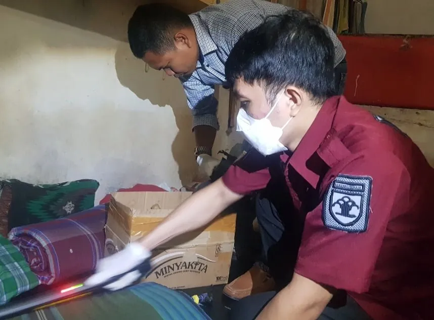 Jaga Stabilitas Keamanan, Lapas Kedir Gelar Razia Blok Hunian