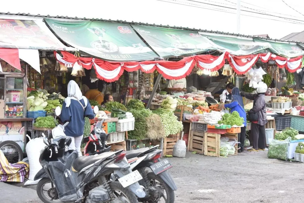 Nyaman Pindah Di Sisi Barat Pedagang Pasar Larangan Ucapan Terima Kasih Ke Pemkab Sidoarjo