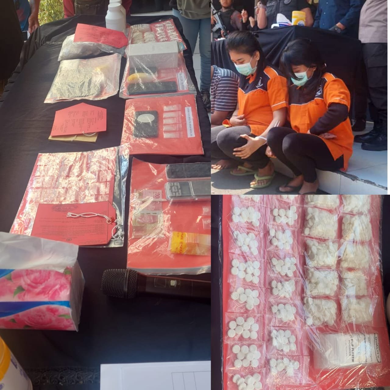 16 Tersangka Kasus Narkoba Berhasil Di Ungkap Satreskoba Polres Pelabuhan Tanjung perak Surabaya
