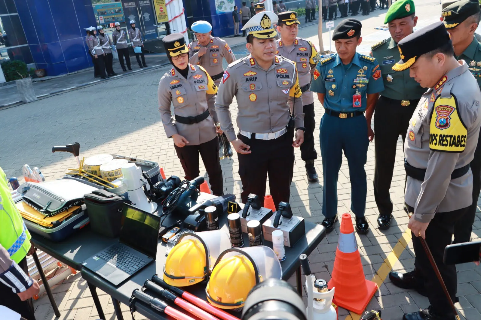 Satlantas Polrestabes Surabaya Gelar Pasukan Dalam Rangka Operasi Zebra 2023, 4-17 September 2023