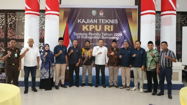 Bupati Sampang Terima Kunjungan Anggota KPU RI, Gelar Kajian Teknis Pemilu 2024