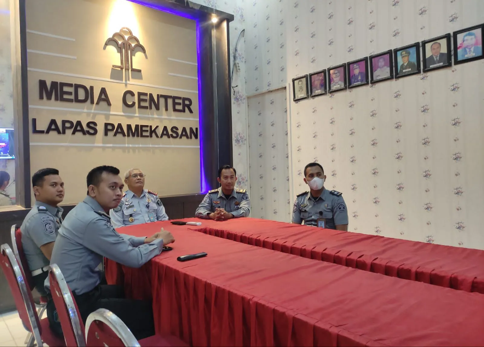 Bangun Citra Positif, Lapas Pamekasan Ikuti Pembukaan Manajemen Komunikasi Krisis Pemasyarakatan