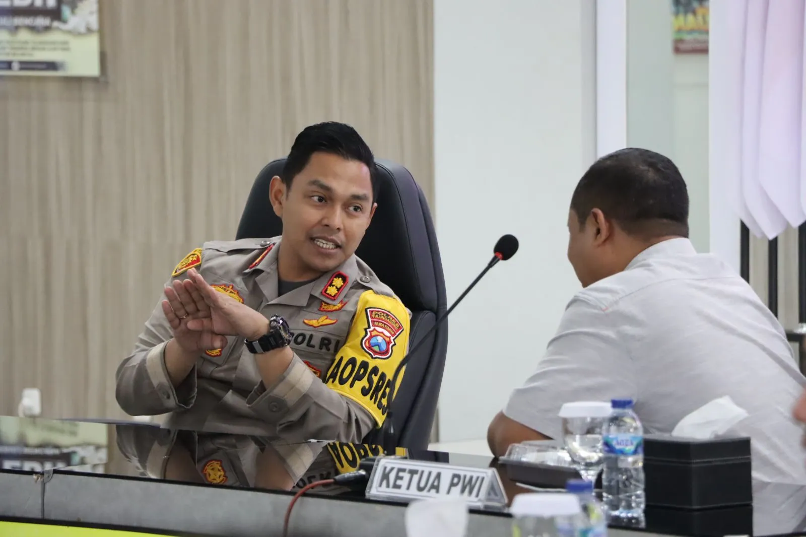 Hadapi Pemilu 2024, Polres Tulungagung Gandeng Media Guna Tangkal Berita Hoax